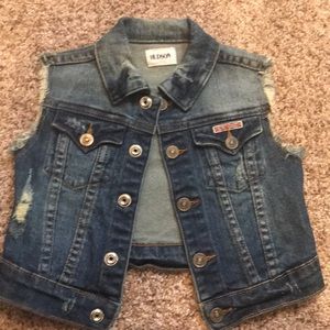 Hudson Jean jacket vest